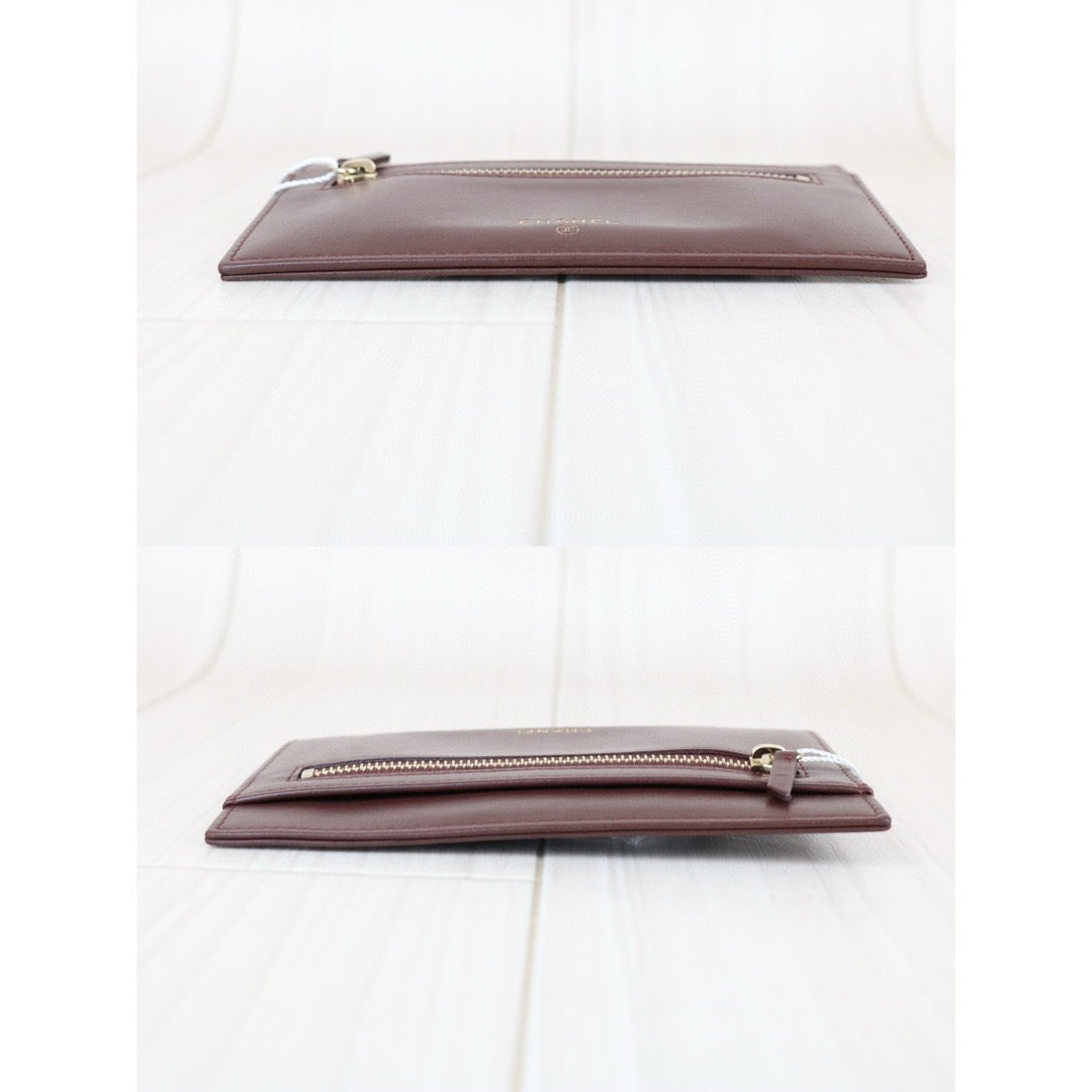 Very Good ( Rank A)｜Chanel Caviar Skin Black  Long Wallet Made In 2019Year ｜X25050601