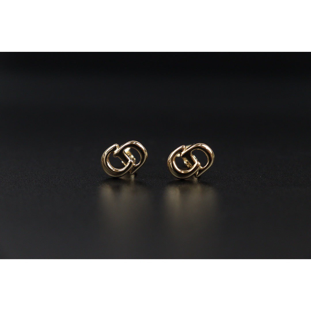 Rank A ｜ Dior CD Earring Gold Plated｜24030134