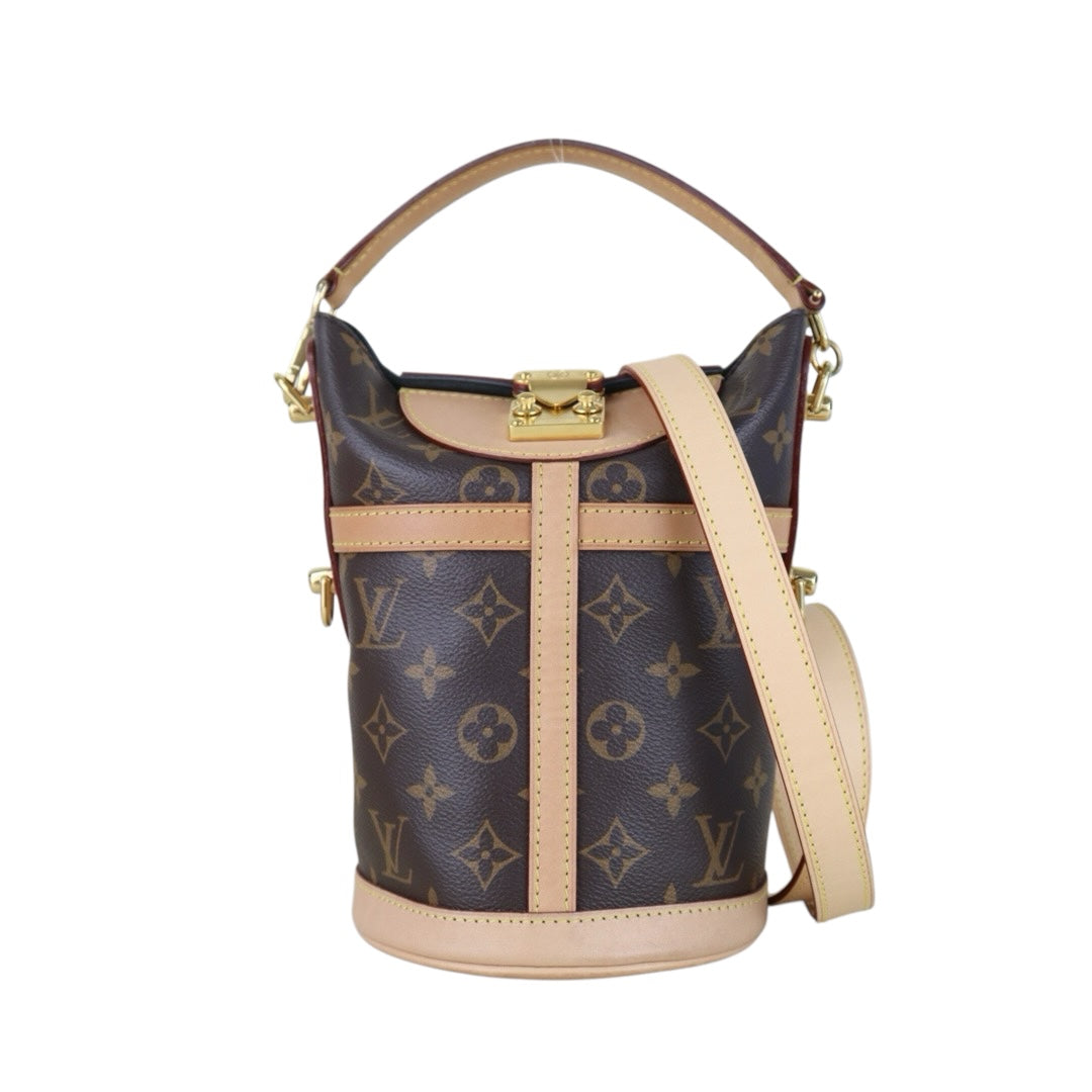 Include Entrupy Certificate of Authenticity｜Good ( Rank AB) ｜Louis Vuitton Monogram Duffle Handbag Shoulder Bag ｜S26060128