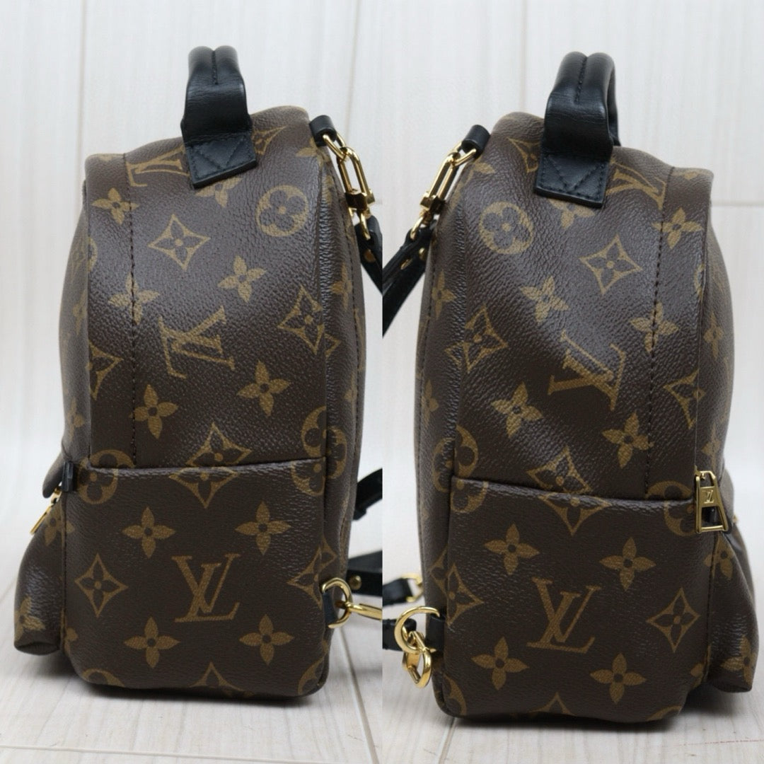 Very Good ( Rank A) ｜  LV Monogram Coated Canvas Mini Palm Springs Backpack｜S25022605