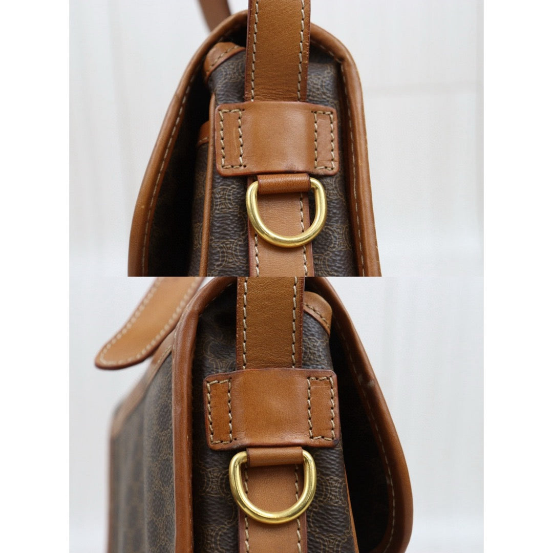 Good ( Rank AB) ｜ CELINE Macadam Shoulder Bag ｜25042408