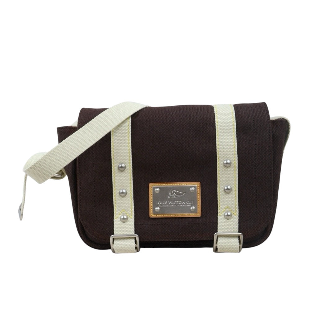 Very Good ( Rank A)｜LV Canvas ShoulderBag Brown｜Q24110713