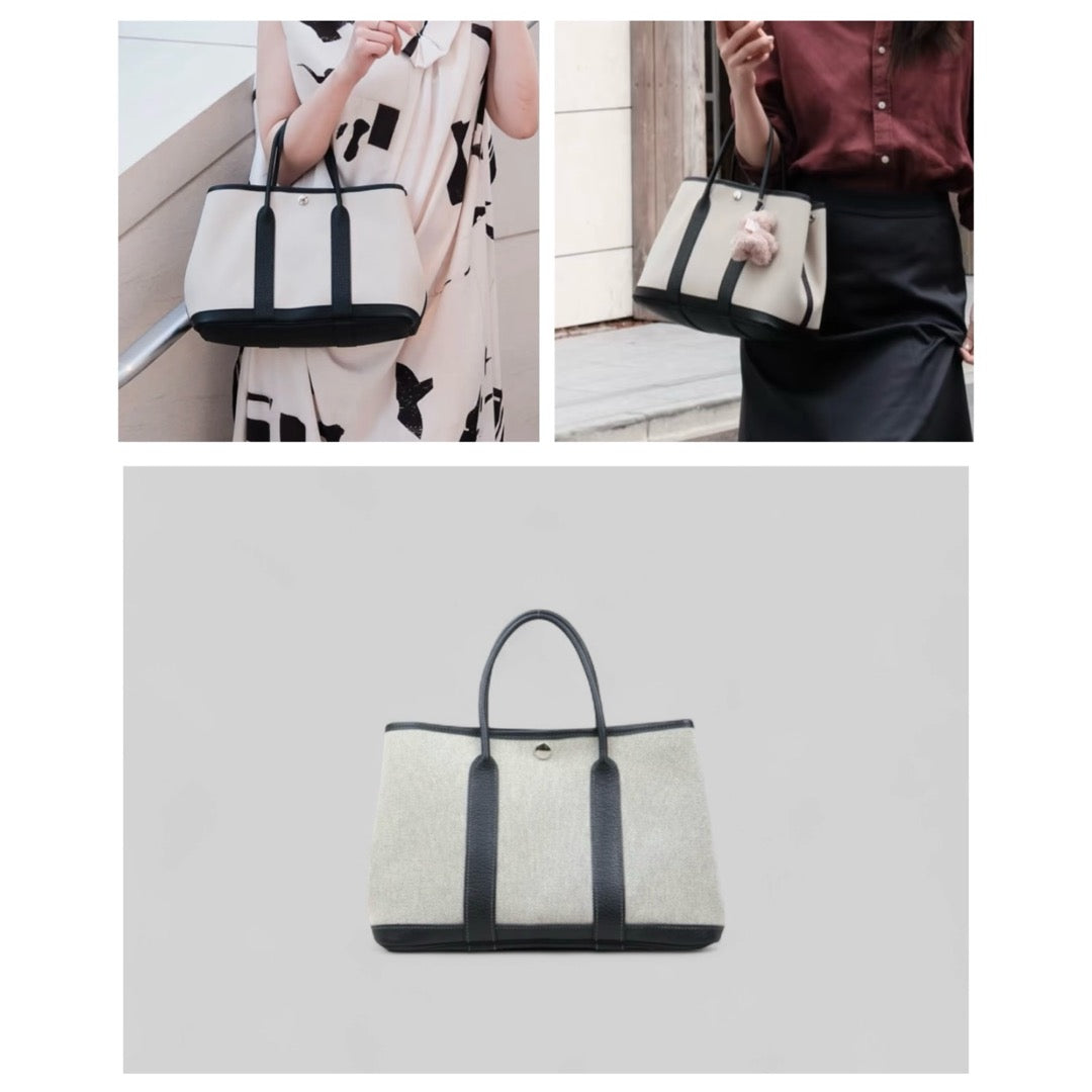 Very Good ( Rank A)｜ HERMES Garden Party TPM Handbag □N Stamp Made In 2010 Year｜25042202