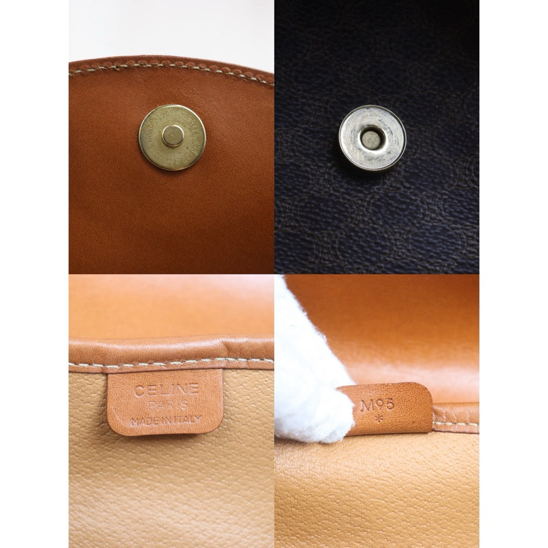 Include Entrupy Certificate of Authenticity｜Very Good ( Rank A)｜CELINE Macadam Backpack  ｜26071308