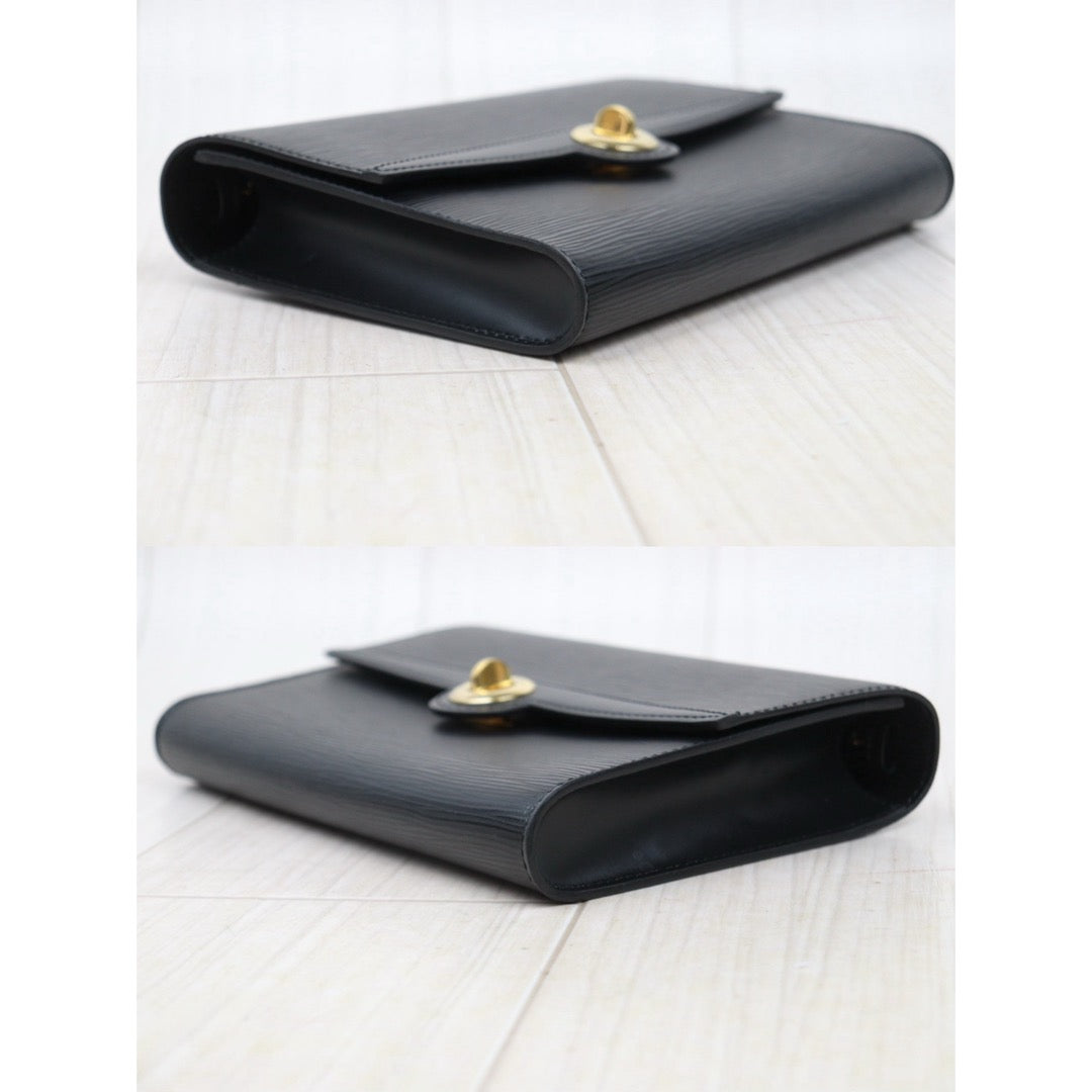 Very Good ( Rank A) ｜ LV Epi Pochette Arches 2WAY Clutch Bag Shoulder Bag Black｜25061917