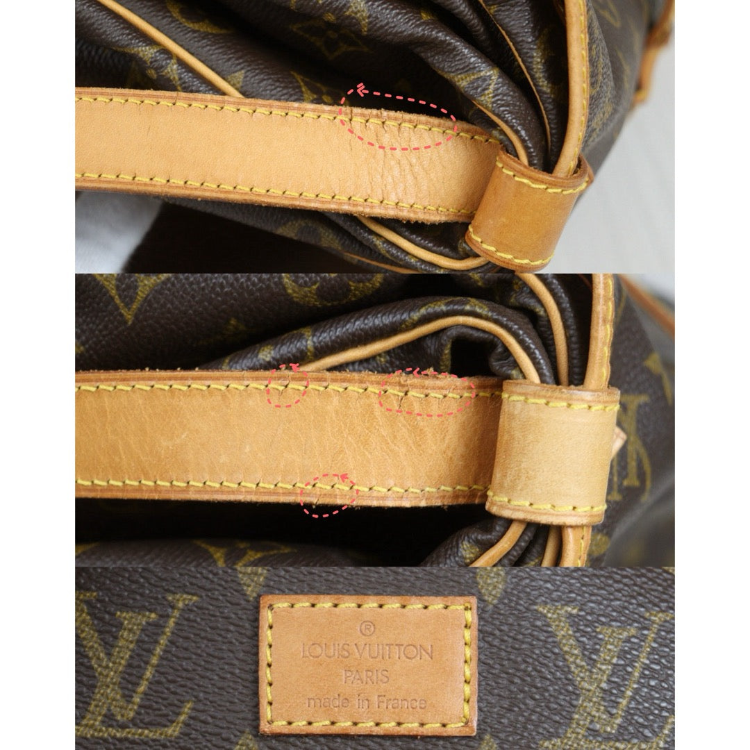 Include Entrupy Certificate of Authenticity｜Good ( Rank AB) ｜ Louis Vuitton Monogram Saumur 35 Shoulder Bag｜26101403