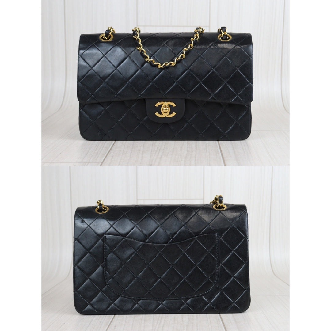 Rank AB ｜ CHANEL Matrasse Double Flap 25 Shoulder Bag Made In 1986～198 – BRAND  GET
