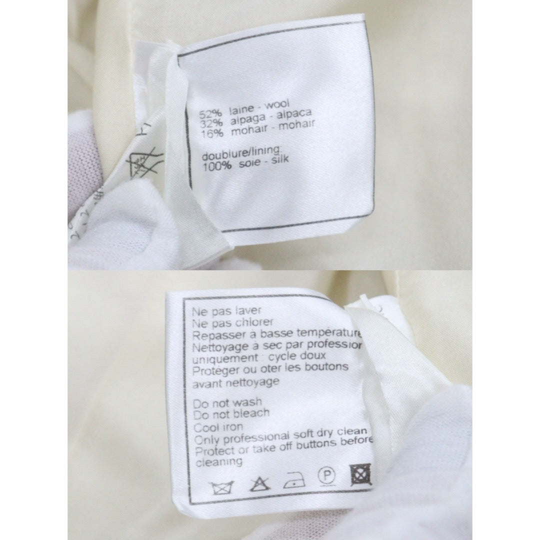 Very Good ( Rank A) ｜ CHANEL 00A Wool Houndstooth Coat 40 size  ｜W25102107