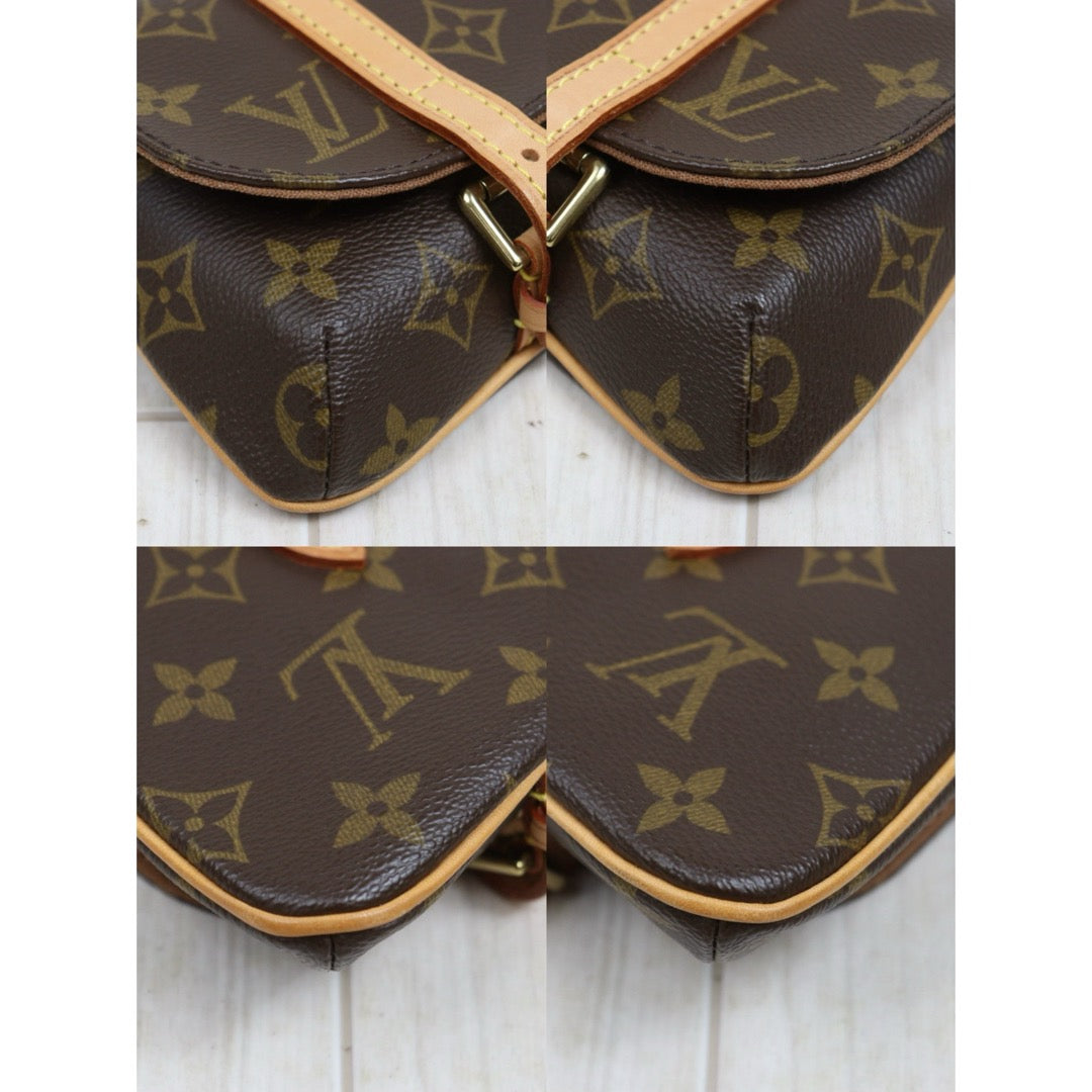 Include Entrupy Certificate of Authenticity｜Very Good ( Rank A)｜Louis Vuitton Monogram Pochette Murrell Clutch Bag Waist Pouch｜26051804
