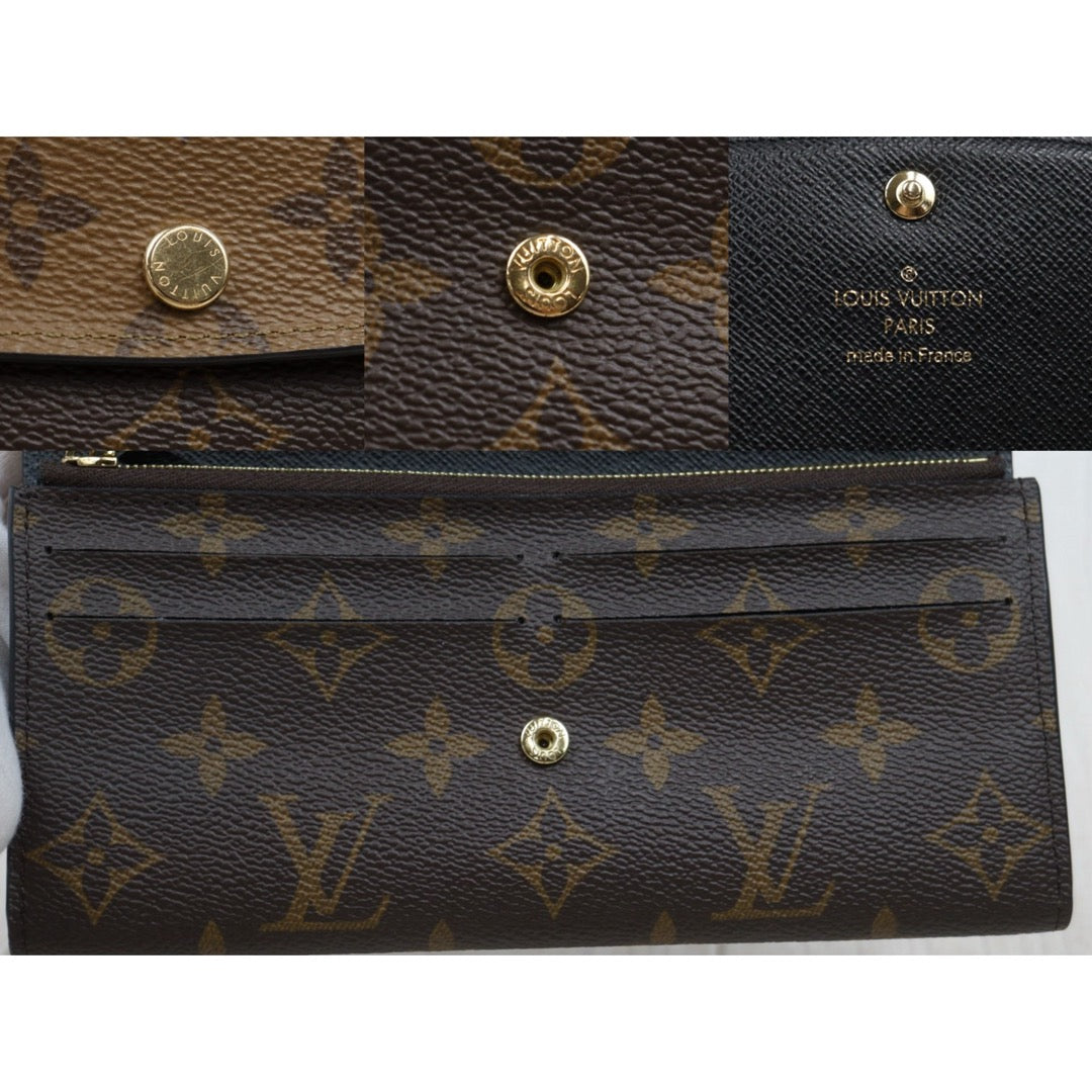 Very Good ( Rank A)｜  LV Monogram Portefeuille Emilie Long Style Wallet IC Chip model｜25120605