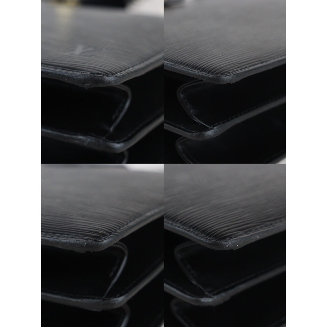 Rank A｜ LV Epi Shoulder Bag Black｜23082605