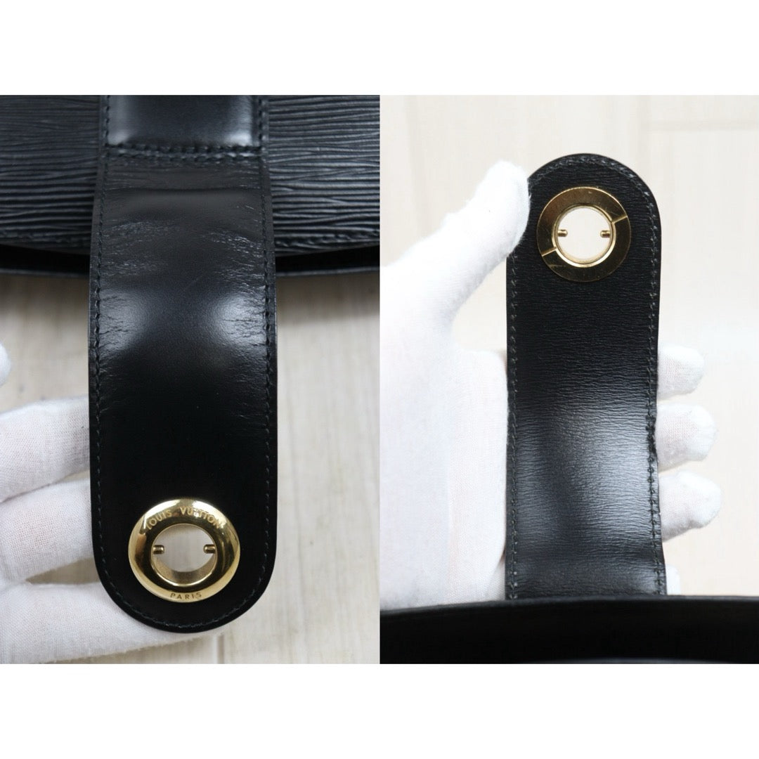 Include Entrupy Certificate of Authenticity｜Good ( Rank AB)｜ Louis Vuitton Epi Capucines Shoulder Bag Black｜26051307