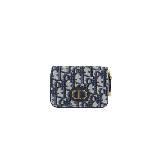 Excellent（Rank SA）｜Full Set  Dior Trotter Saddle Montaige Wallet Card Holder Coin Purse｜S25081413