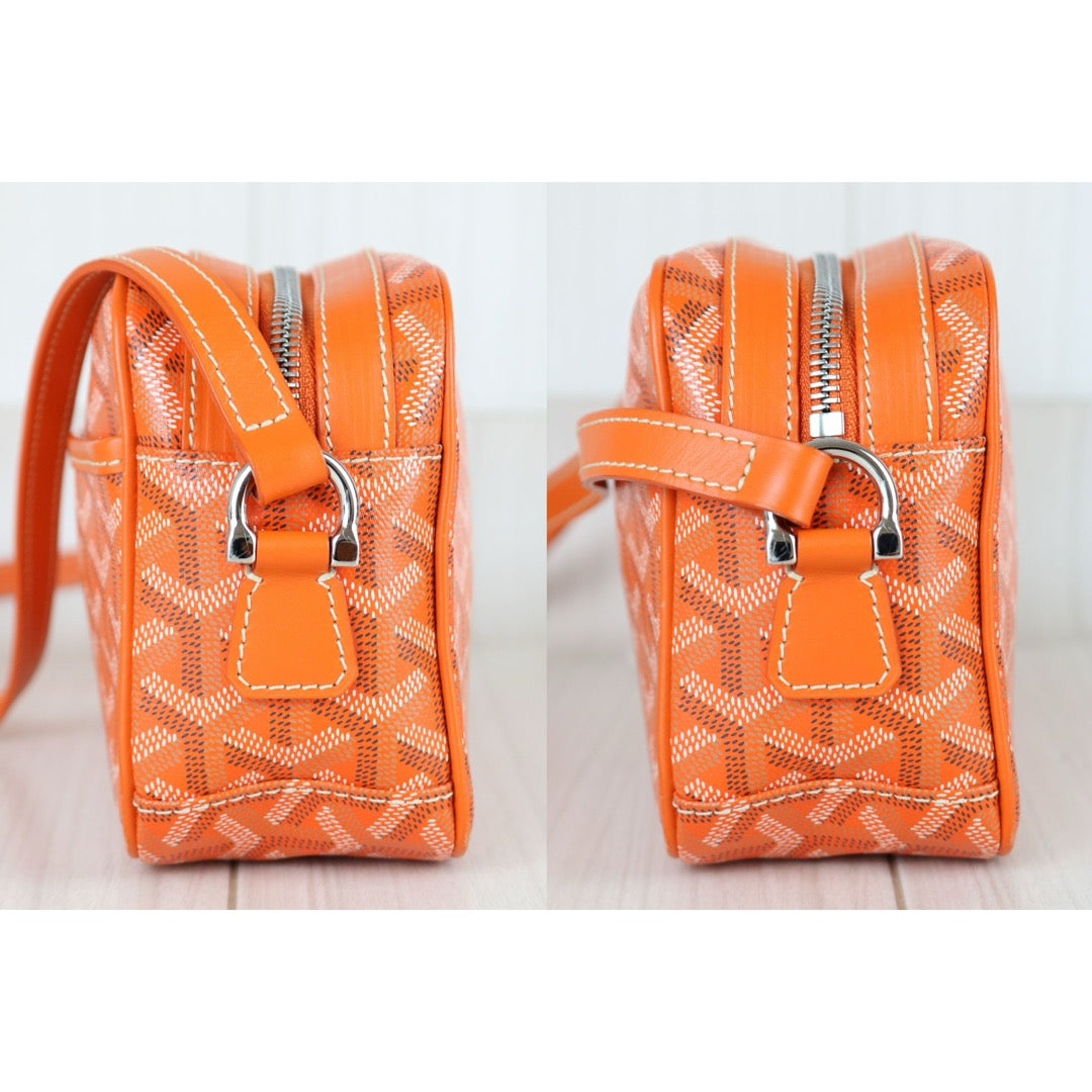 Very Good ( Rank A) ｜ Goyard Cap Vert Shoulder Bag Orange｜X25120602