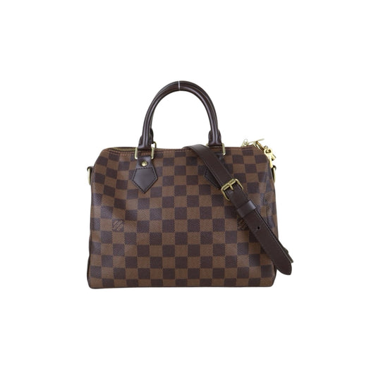 Include Entrupy Certificate of Authenticity｜Good ( Rank AB)｜ Louis Vuitton Damier Speedy 25 Hand Bag With Shoulder Strap ｜S26061503
