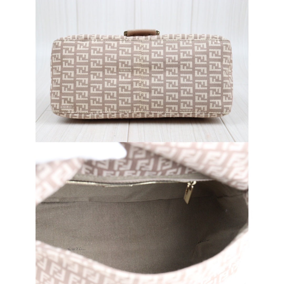 Rank A｜  FENDI Mamma Baguette Shoulder Bag Pink ｜23111609