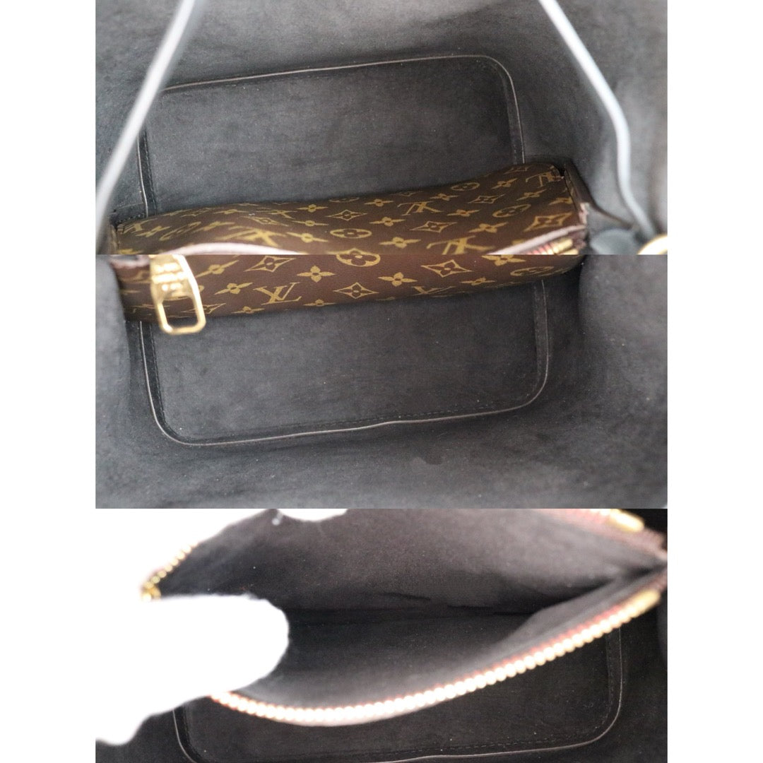 Include Entrupy Certificate of Authenticity｜Good ( Rank AB)｜Full Set  Louis Vuitton Monogram Neo Noe Shoulder Bag Black Current Model｜X26031201