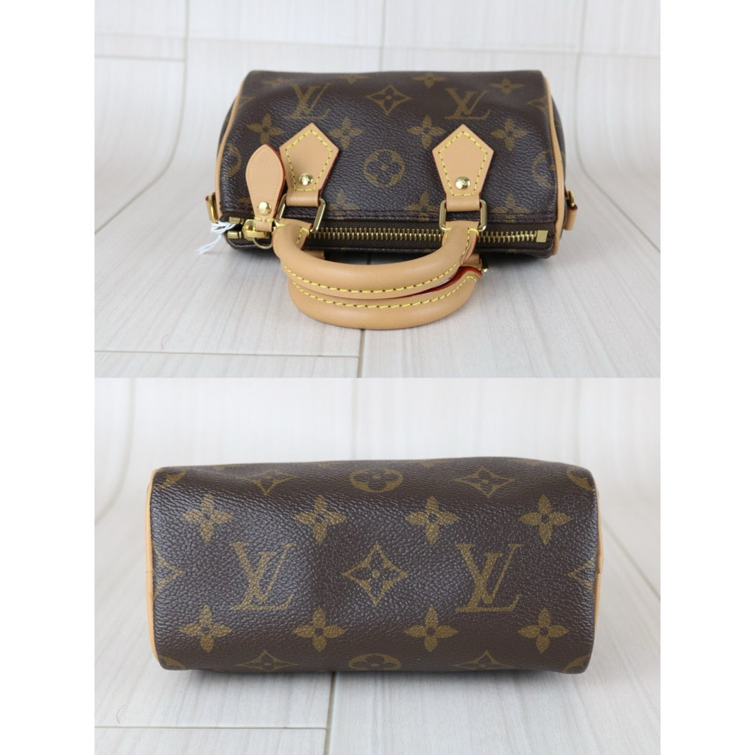 Very Good ( Rank A)｜LV Monogram Nano Speedy  Shoulder Bag｜W25092601