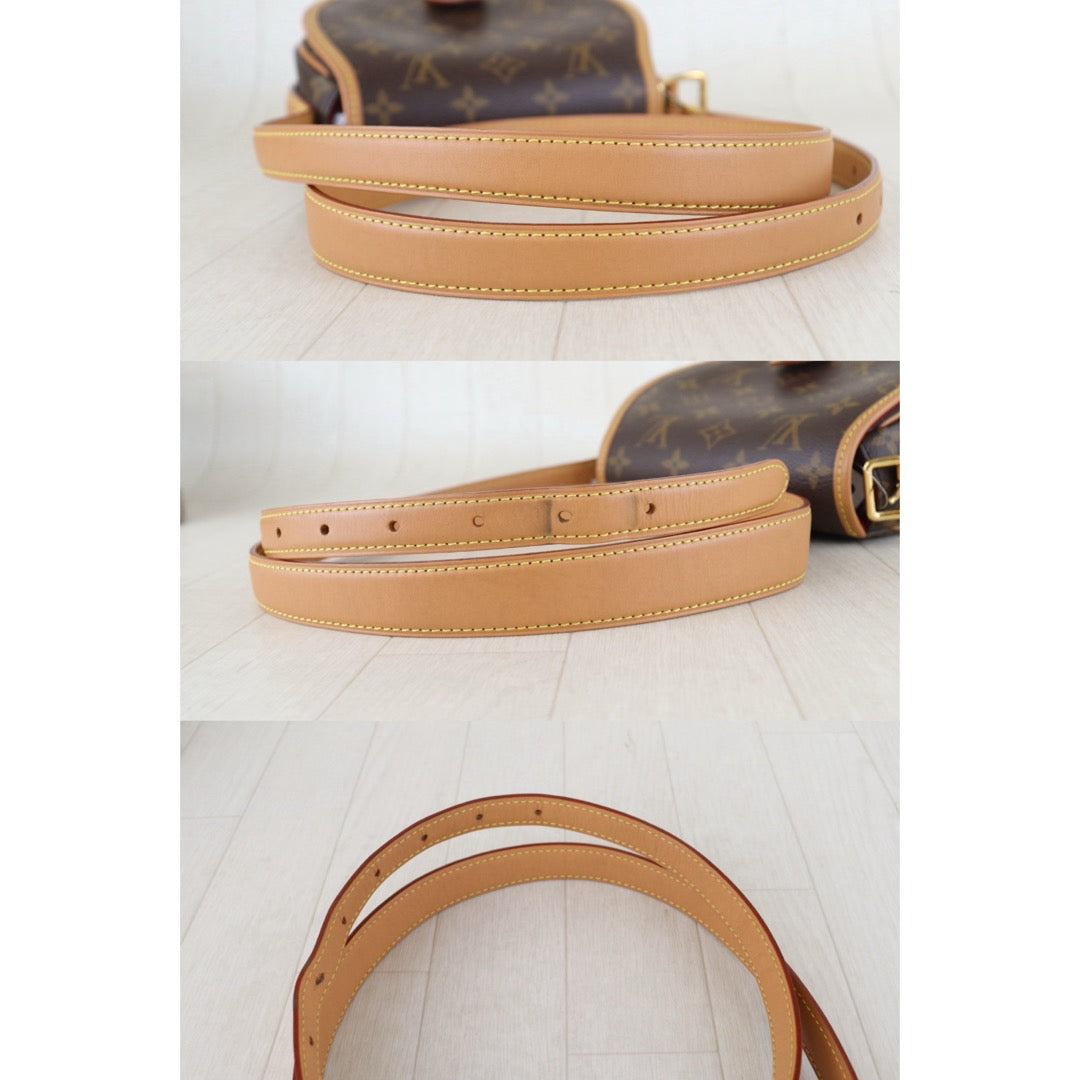 Include Entrupy Certificate of Authenticity｜Very Good ( Rank A)｜ Louis Vuitton Monogram Tamburan Shoulder Bag Current Model｜Z26101210