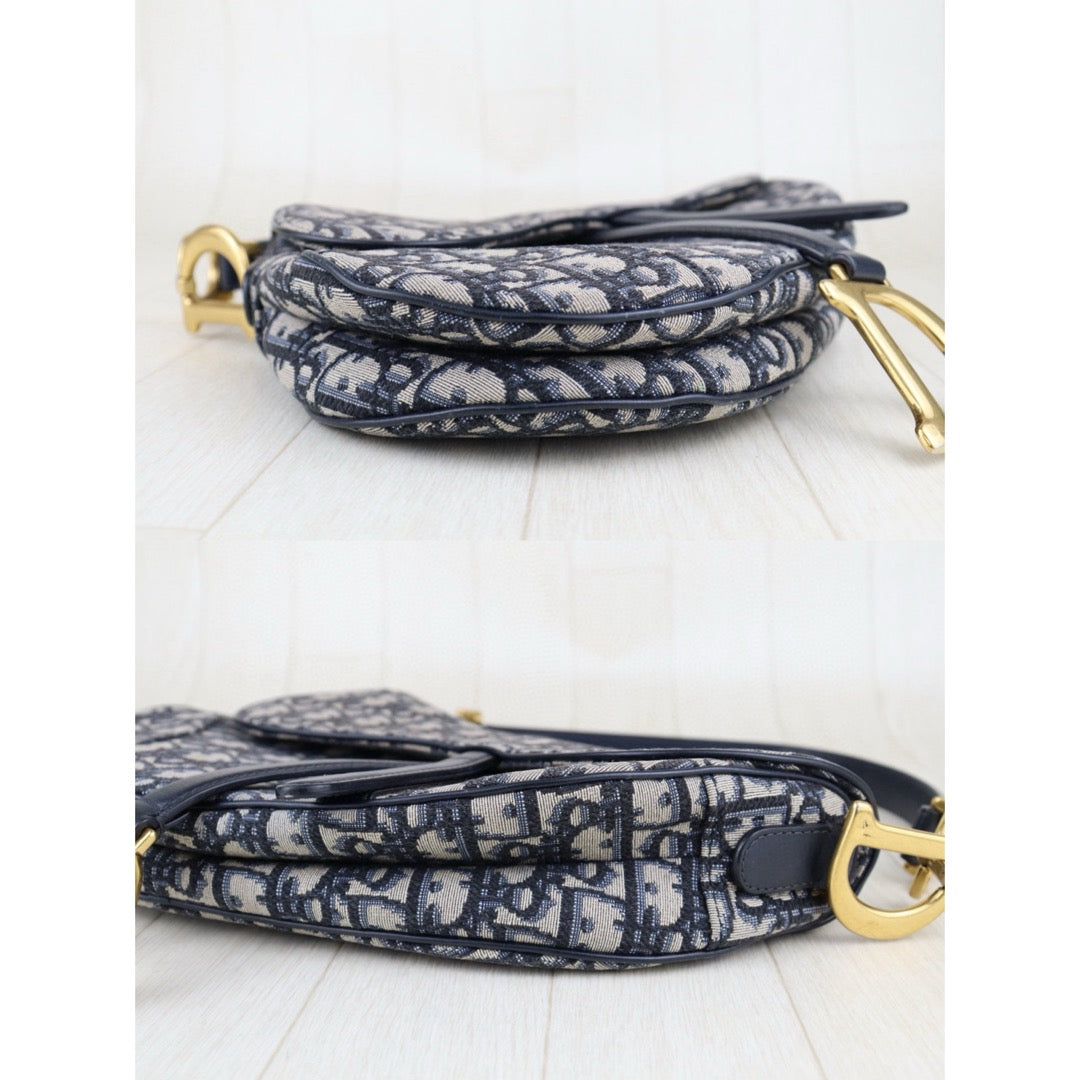 Very Good ( Rank A)｜Dior Trotter Saddle Shoulder Bag Medium｜S25032304