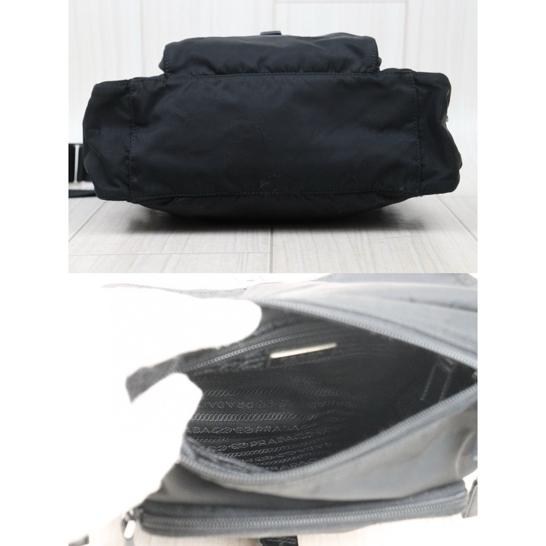 Good ( Rank AB)｜Prada  Nylon ShoulderBag Black｜24120919