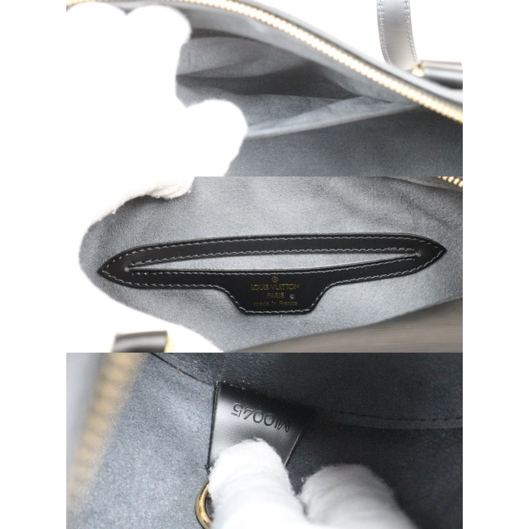 Include Entrupy Certificate of Authenticity｜Very Good ( Rank A)｜ Louis Vuitton Epi Soufflot Handbag Black｜26042814