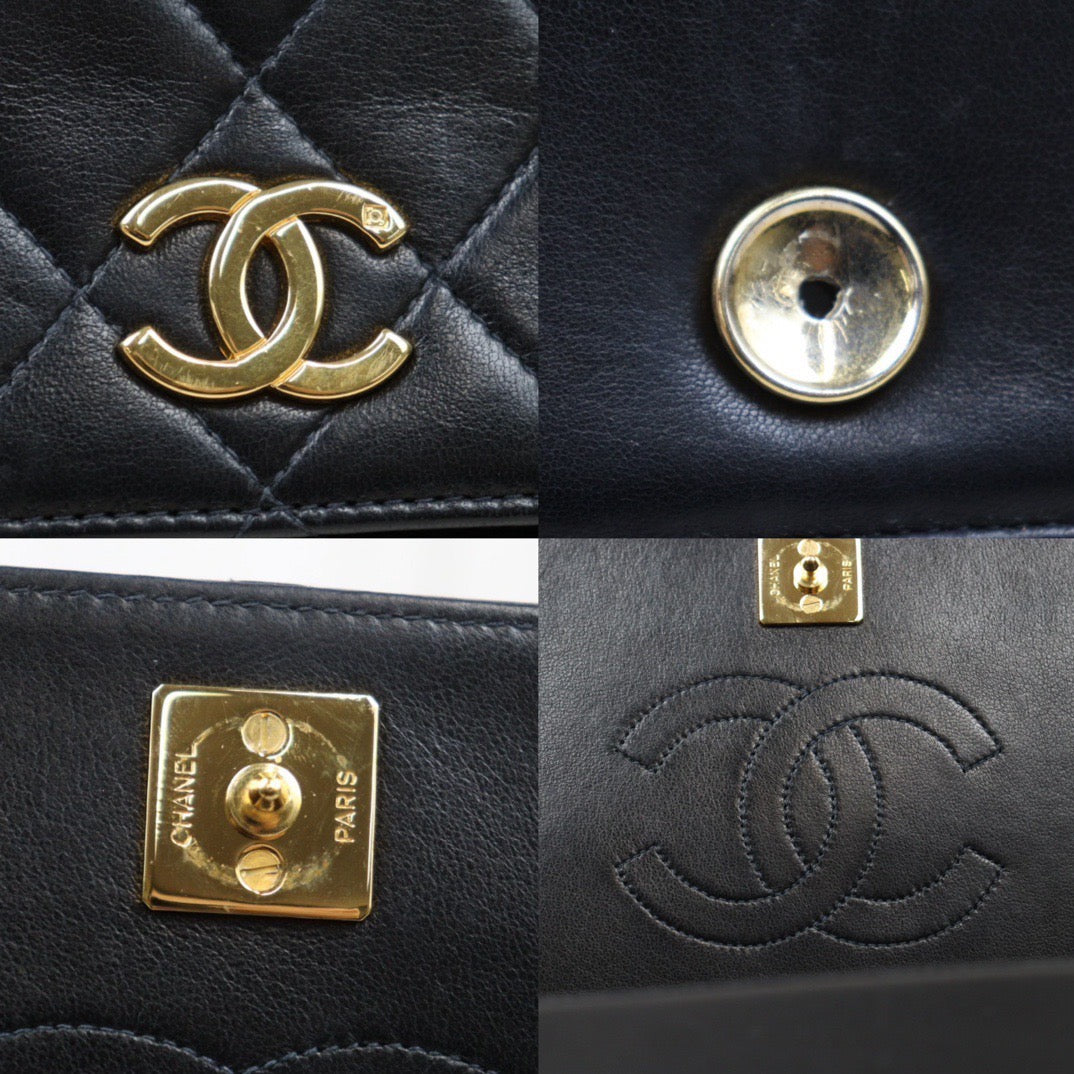 Rank A｜ CHANEL Matrasse Lamb Skin Chain Bag Made in 1996-1997 Year｜24050627