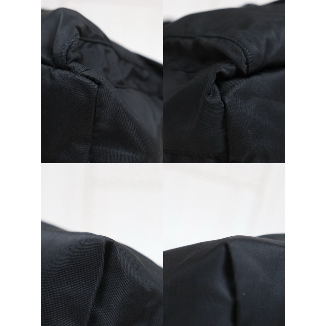 Include Entrupy Certificate of Authenticity｜Very Good ( Rank A) ｜Prada  Vela Nylon Black Shoulder Bag｜26091803