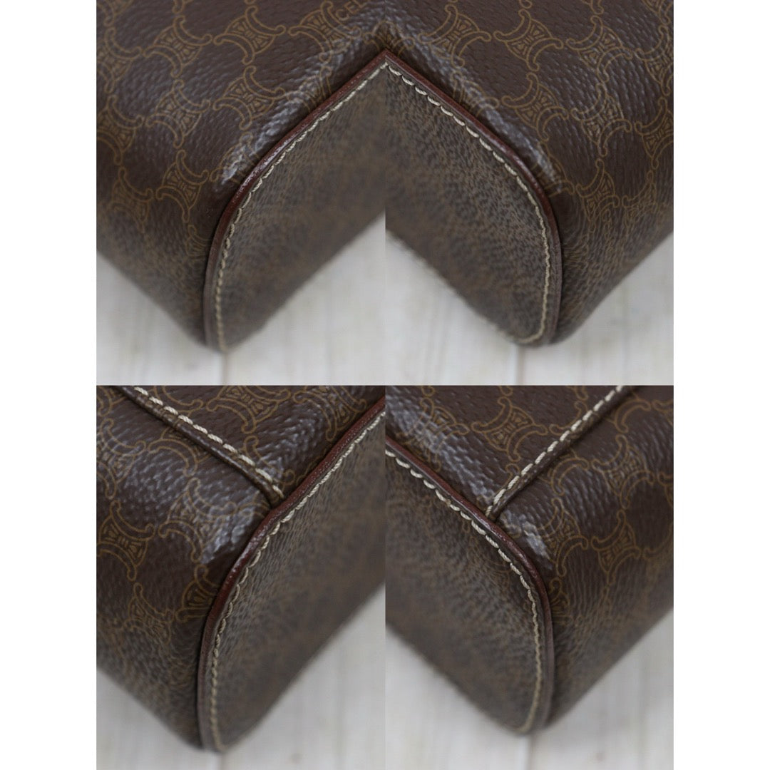 Good ( Rank AB)｜ CELINE Macadam Vanity Handbag ｜25112807