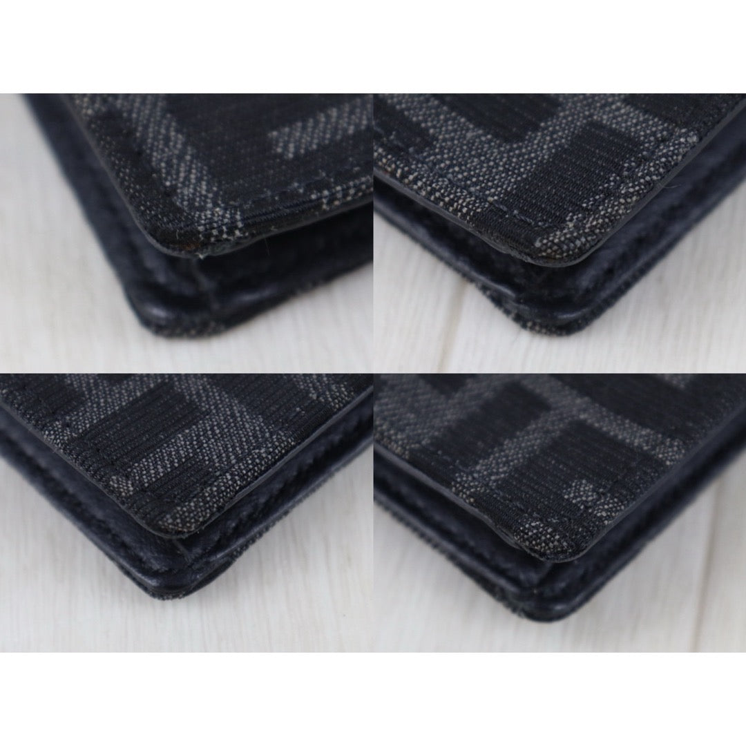 Include Entrupy Certificate of Authenticity｜Very Good ( Rank A)｜ FENDI Marsupio Baguette Bumbag Shoulder Bag  Black｜S26090709