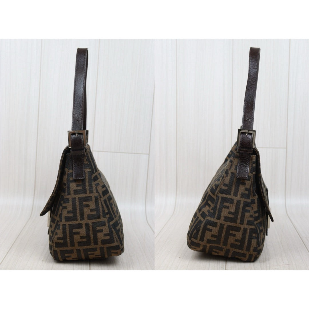 Good ( Rank AB)｜ FENDI Zucca Mamma Baguette Shoulder Bag｜25082705