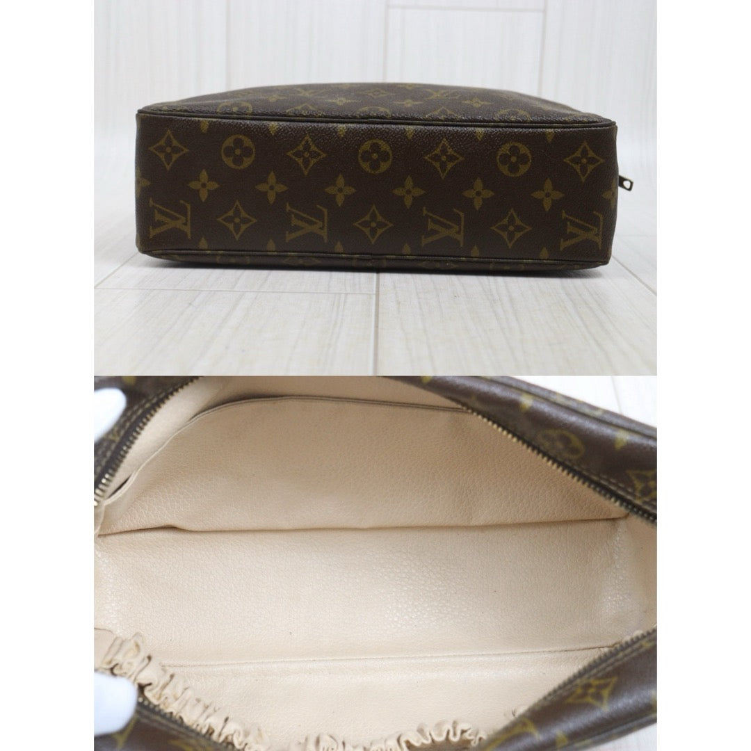 Include Entrupy Certificate of Authenticity｜Good ( Rank AB)｜ Louis Vuitton Truth Toilet 28 Monogram Makeup Pouch｜26070313