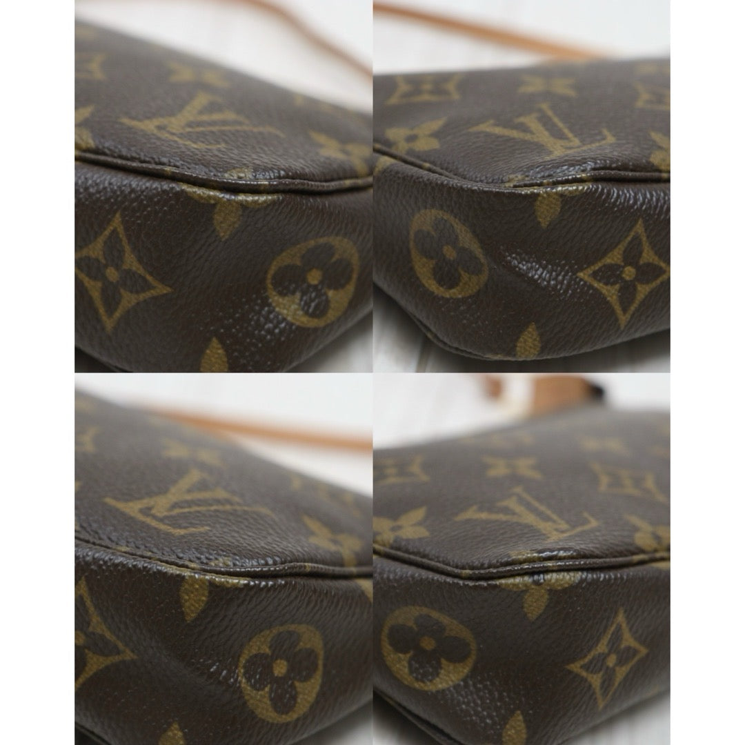 Include Entrupy Certificate of Authenticity｜Good ( Rank AB) ｜ Louis Vuitton Monogram Pochette Accessoire｜26082101