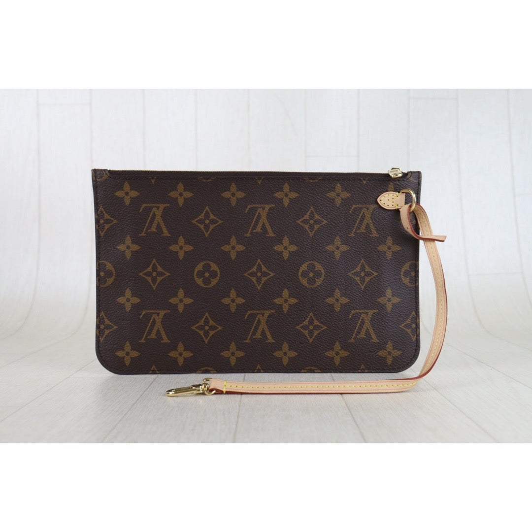 Include Entrupy Certificate of Authenticity｜Very Good ( Rank A)｜ Louis Vuitton Monogram Neverful MM ShoulderBag With Pouch  IC Chips Model｜S26052514