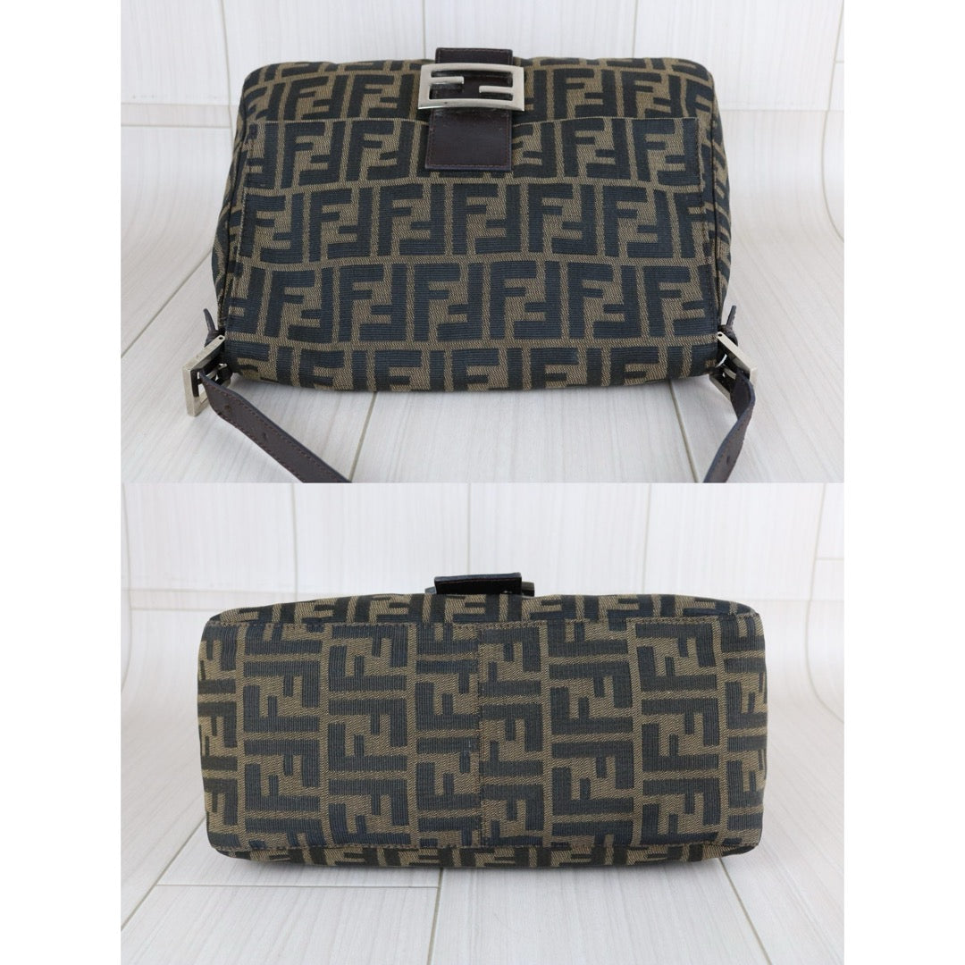 Good ( Rank AB)｜ FENDI Zucca Mamma Baguette Shoulder Bag｜W25110605