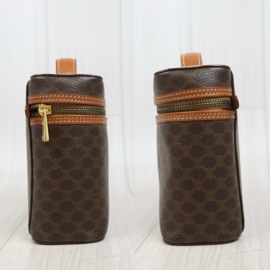 Good ( Rank AB)｜ CELINE Macadam Vanity Handbag ｜25100201