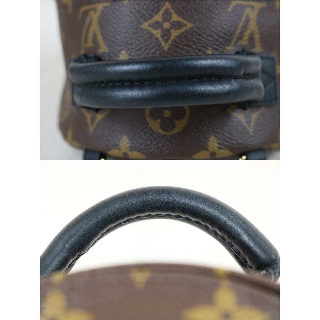 Include Entrupy Certificate of Authenticity｜Very Good ( Rank A)｜  Louis Vuitton Monogram Coated Canvas Mini Palm Springs Backpack｜X26100701