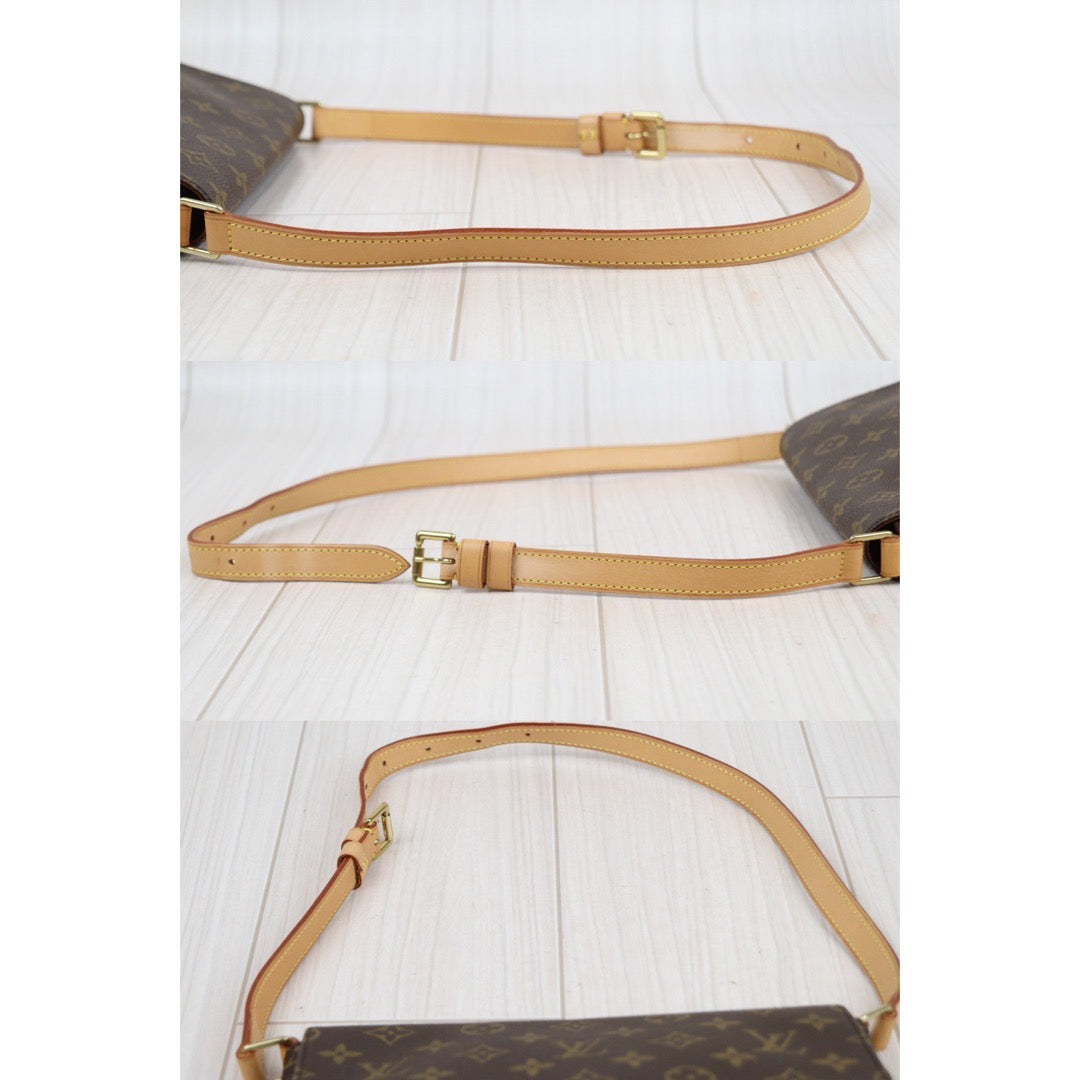 Rank A｜ LV Monogram Musette Tango Shoulder Bag｜24011817