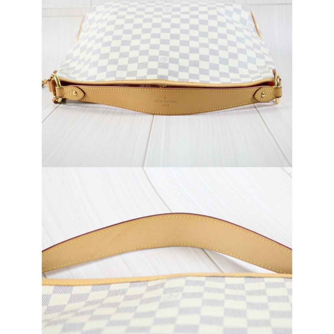 Good ( Rank AB)｜LV Damier Azur Delightful PM Shoulder Bag｜S24032501