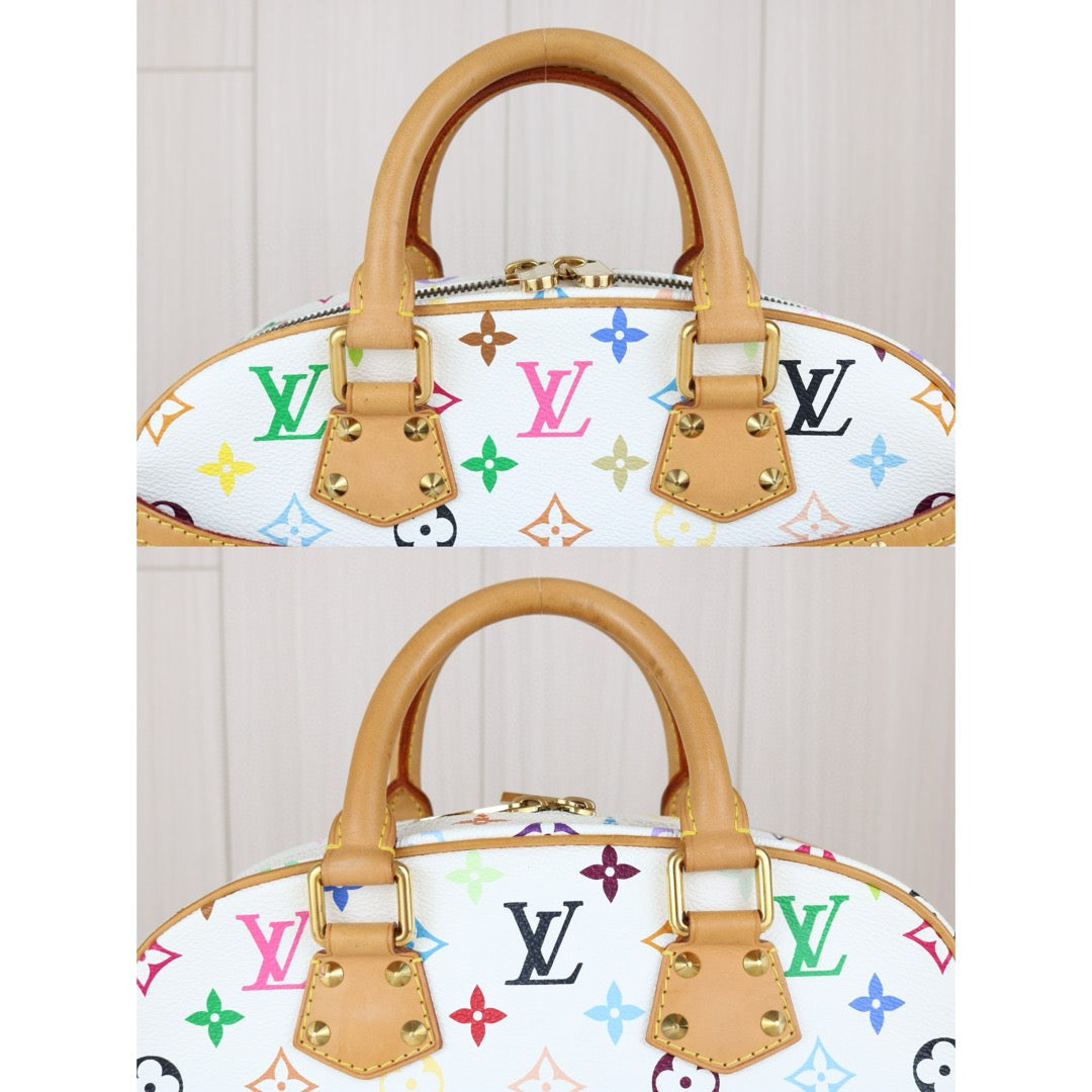 Good ( Rank AB)｜ LV Takashi Murakam Multi Monogram Trouville Hand Bag｜X24122204