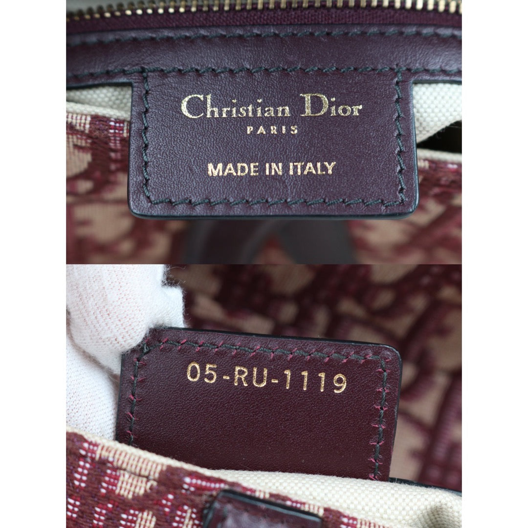 Very Good ( Rank A) ｜ Dior Trotter Saddle Bag Medium Red｜S24062805