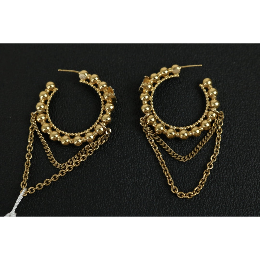 Very Good ( Rank A)｜CHANEL COCO Mark Diamond Pearl Earrings ｜F25012303