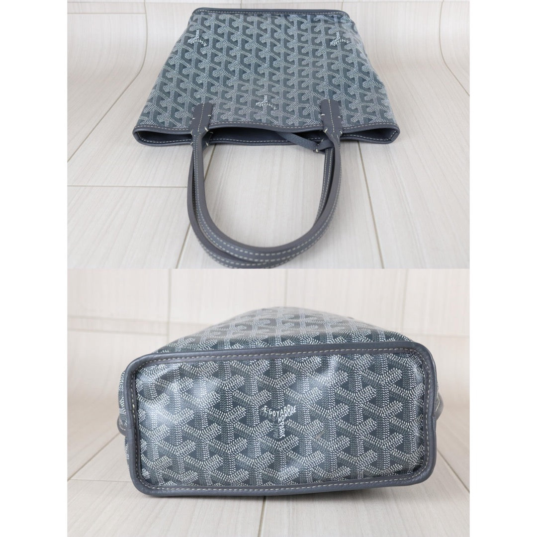 Very Good ( Rank A) ｜ Goyard Anjou Mini Tote Bag Gray｜X25111308