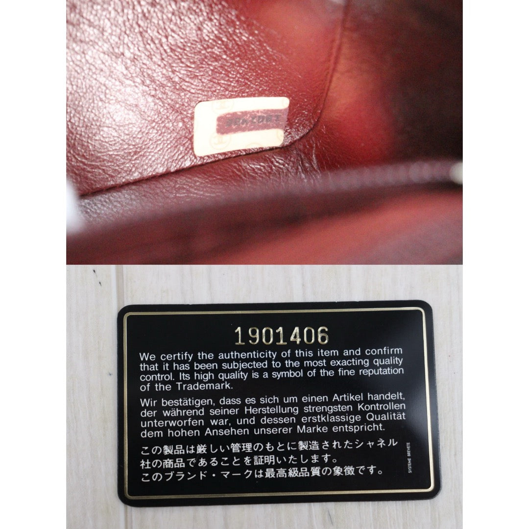 Good ( Rank AB)｜ CHANEL Lamb Skin Matrasse Chain Single Flap Shoulder Bag Black Made in 1989-1991Year｜S26030907