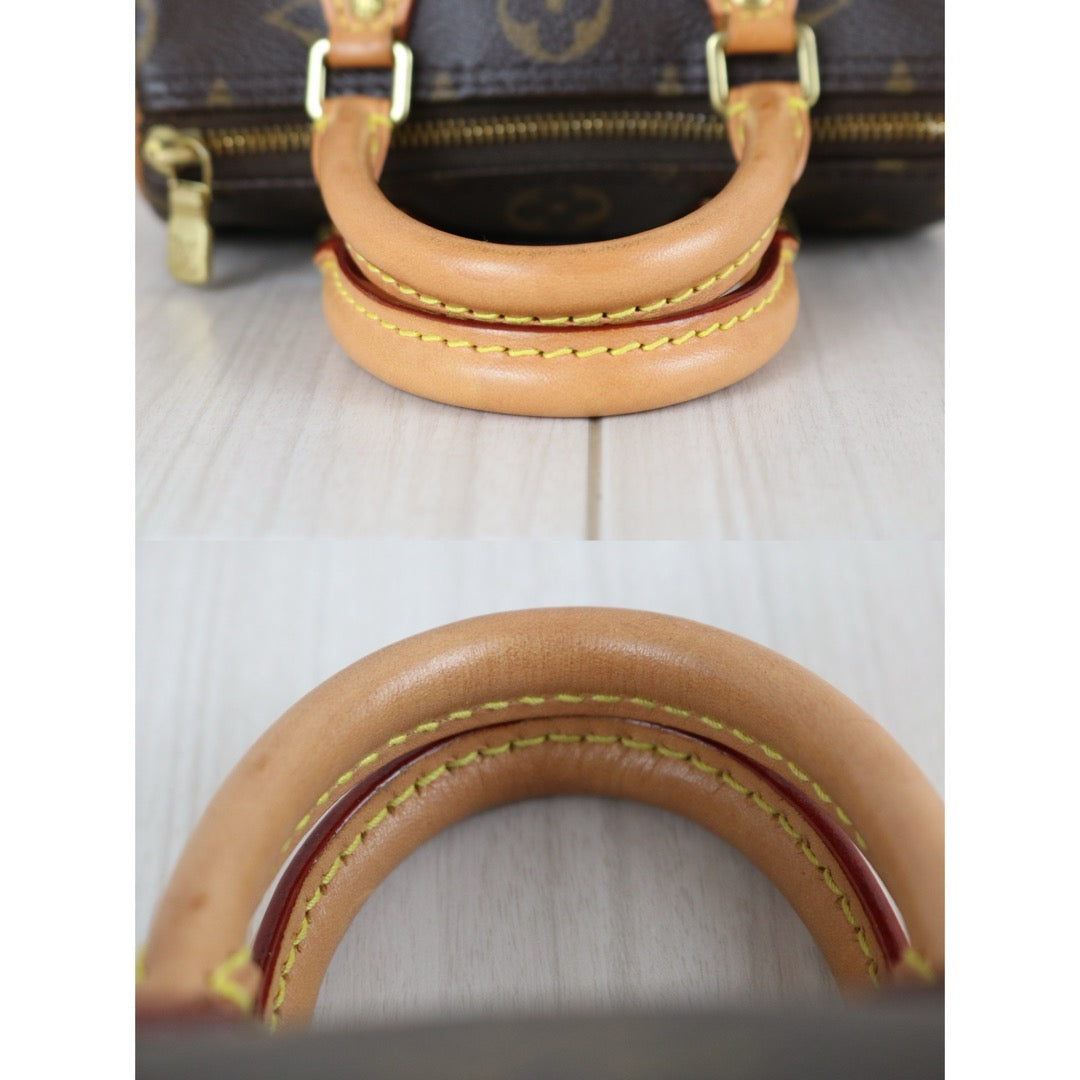 Good ( Rank AB)｜LV Monogram Nano Speedy  Shoulder Bag｜S25070703