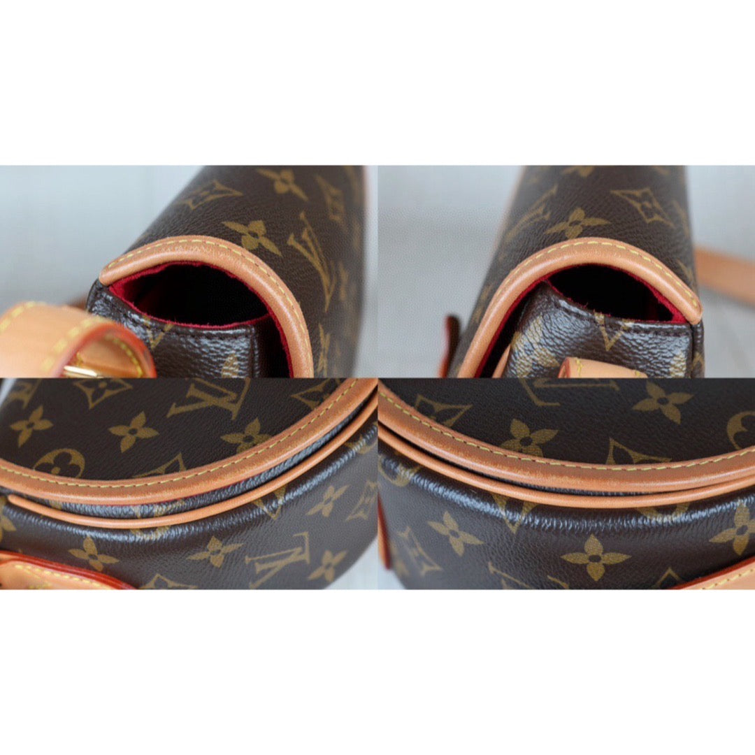 Rank AB｜ LV Monogram Tamburan Shoulder Bag Current Model｜S24051802