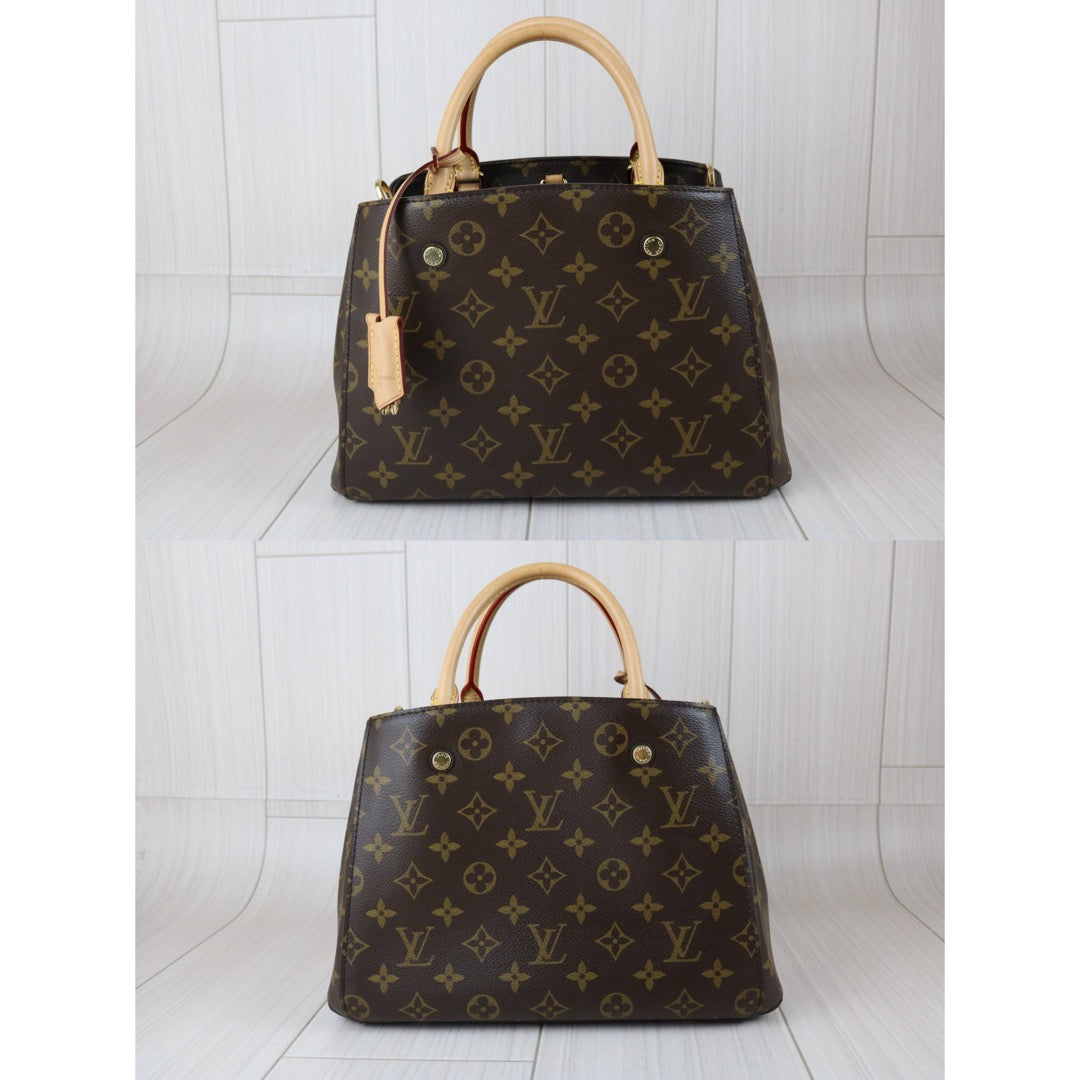 Include Entrupy Certificate of Authenticity｜Very Good ( Rank A)｜ Louis Vuitton Monogram Montaigne BB Hand Bag Shoulder Bag ｜X26041416