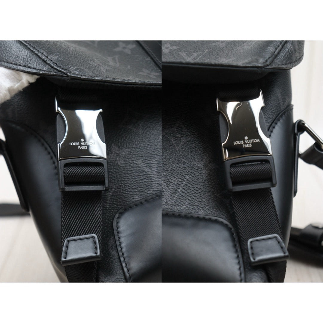 Very Good ( Rank A)｜LV Monogram Messenger  Voyager Shoulder Bag Black｜25072405