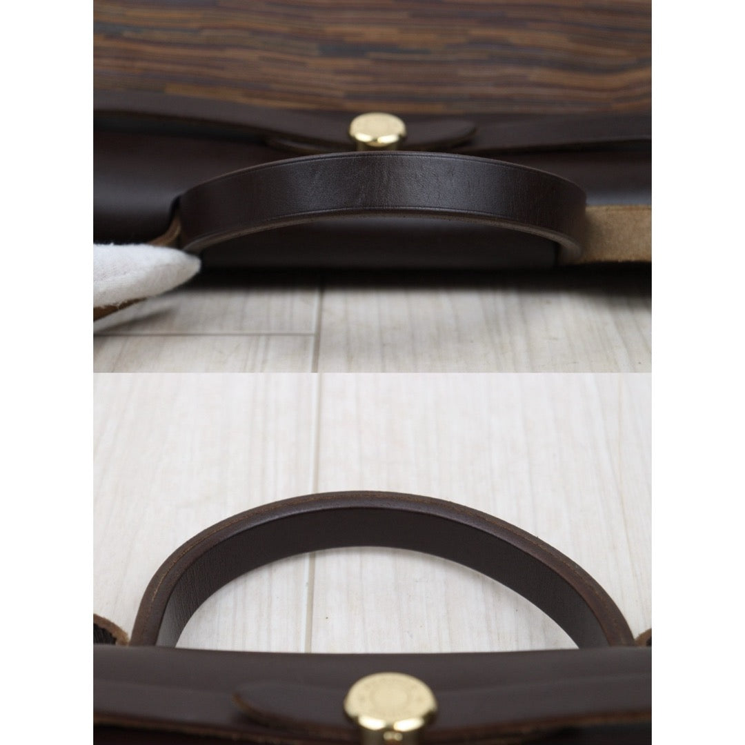 Good ( Rank AB)｜ HERMES Vibrato Leather Herbag PM □H Shoulder Bag  Made In 2004 Year｜25051703