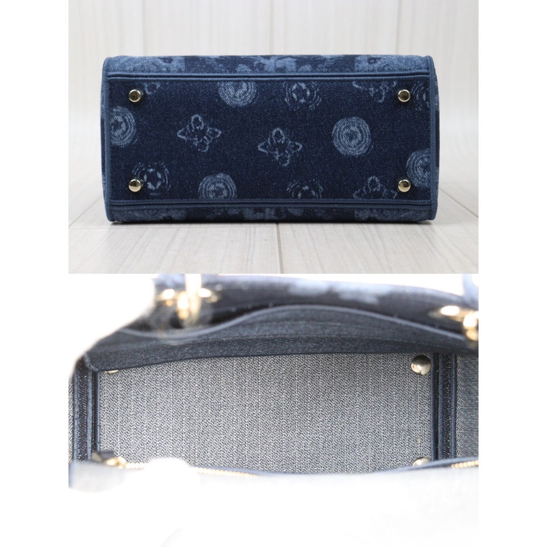 Rank SA ｜  Dior Denim  Embroidered Handbag With Shoulder Bag ｜P24051324